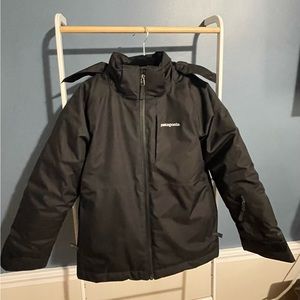 Patagonia Boys Snowshot Jacket - Black - Small